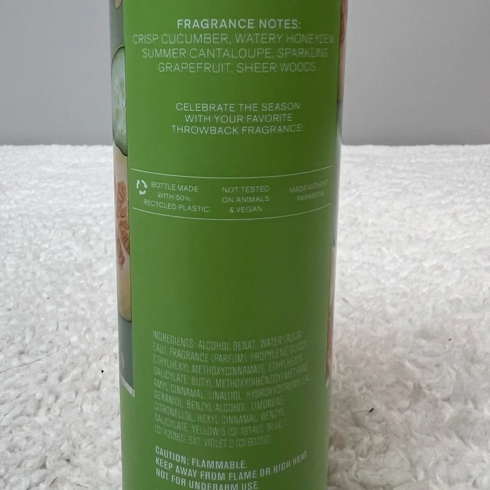 Bath & Body Works "Cucumber Melon" Body Creme, Scrub & Mist Gift Bundle - Picture 4 of 10